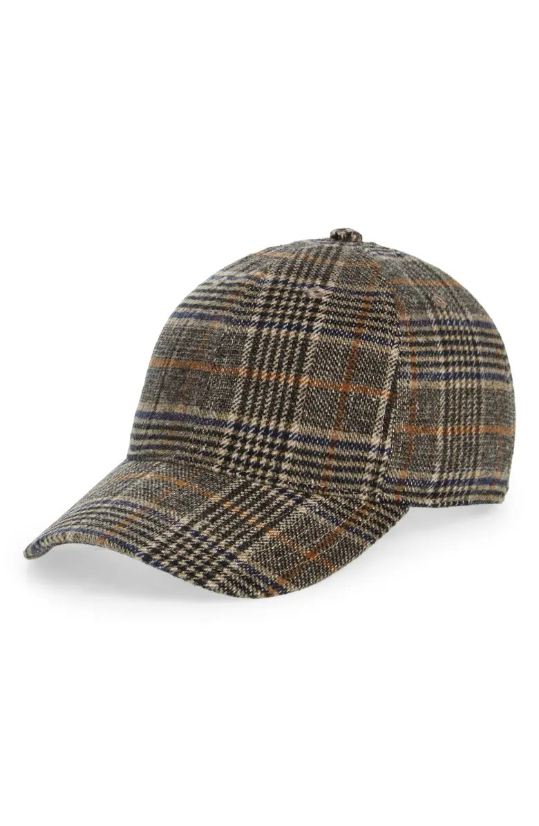 Plaid Baseball Cap | Nordstrom