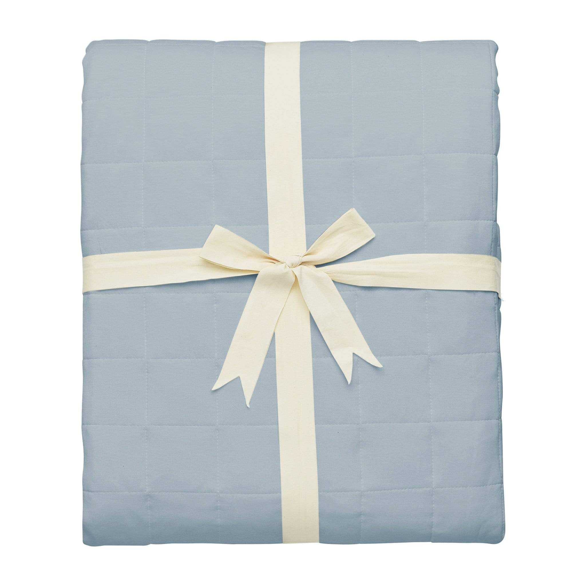 Adult Quilted Blanket in Fog 1.0 | Kyte BABY