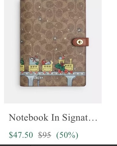 50% oFF Coach Retail Christmas Goodies Worth the look If you don’t like to pay full price here’s your chance to get them for a steal. 


#LTKHoliday #LTKGiftGuide #LTKSeasonal