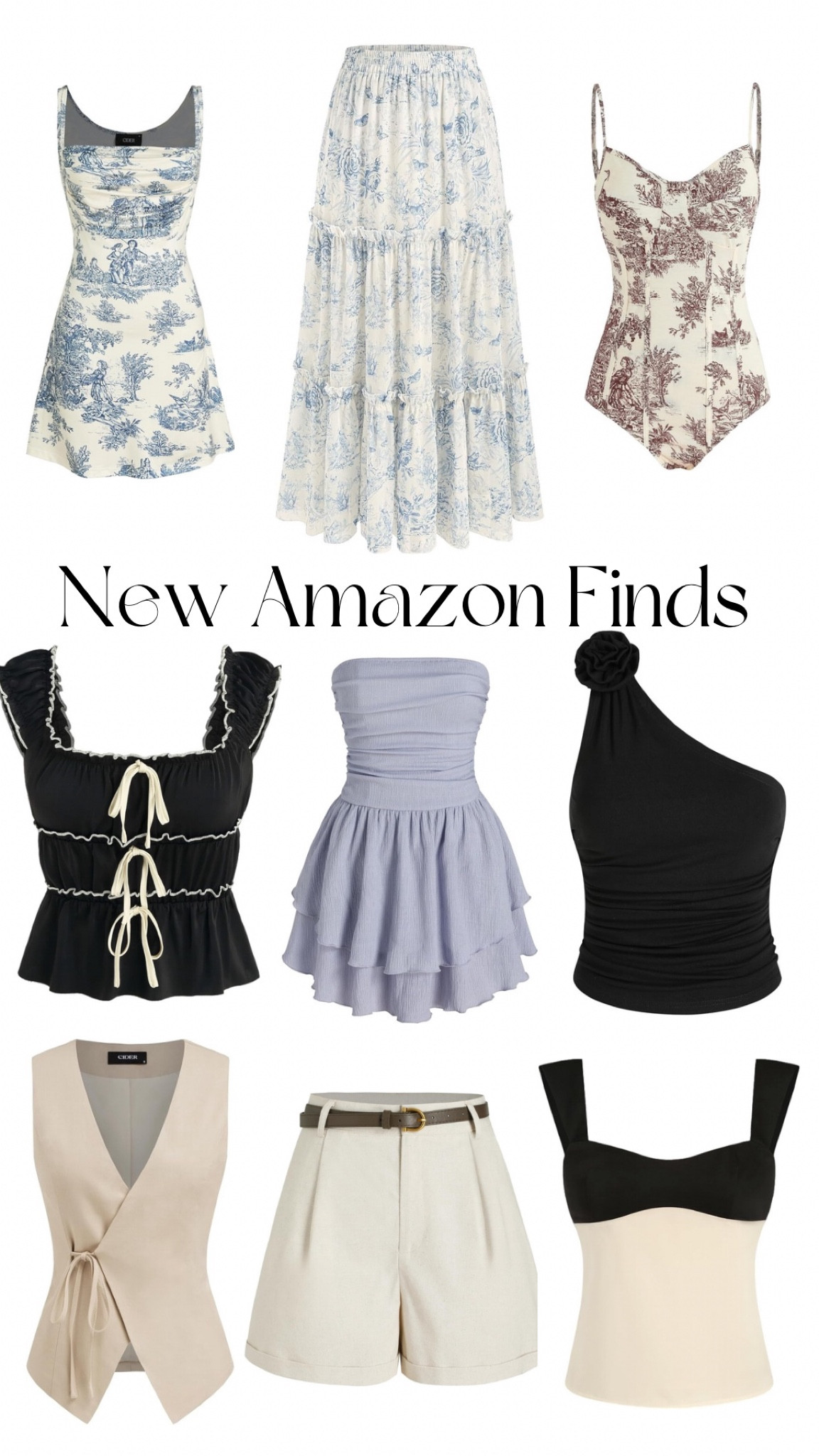 New finds from Amazon!!!

Wedding guest dresses, Amazon dresses, Amazon tops, Amazon finds, Amazon haul, summer dresses, mini dresses, cute tops, summer tops, going out tops, vacation outfits, travel outfits, dresses, linen clothess

#LTKWedding #LTKTravel #LTKStyleTip