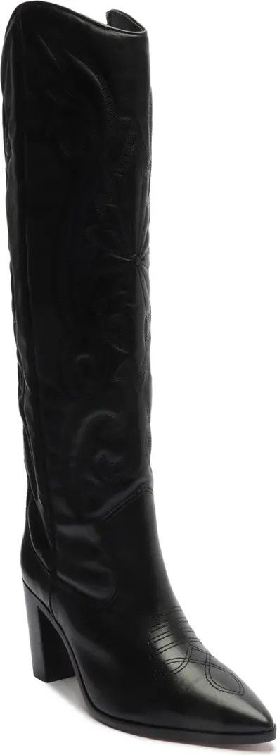 Schutz Maryana Western Boot | Black Boot Boots | Black Shoes | Spring Outfits  | Nordstrom