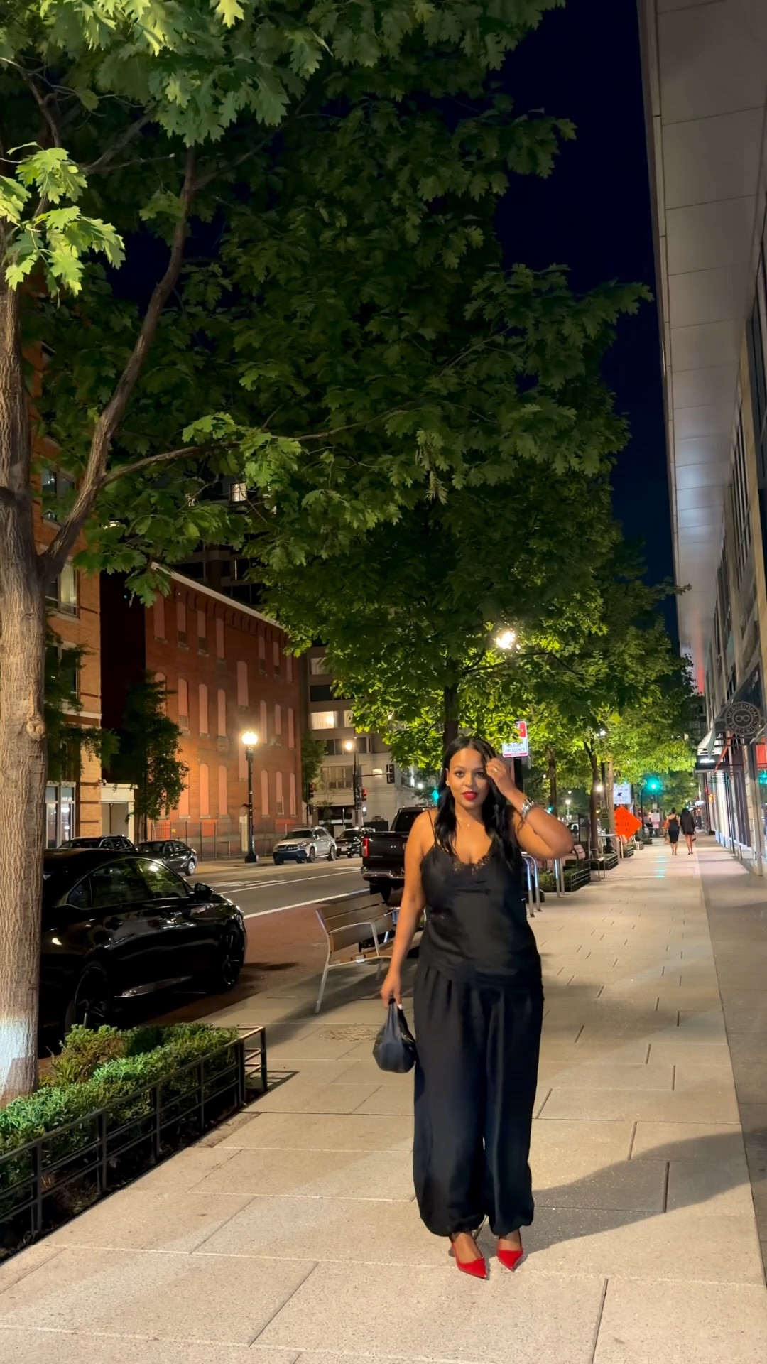 all black was the theme… this is how I showed up

clean, simple, but still makes a statement
because all black should never feel boring

the red heels did what they needed to do
