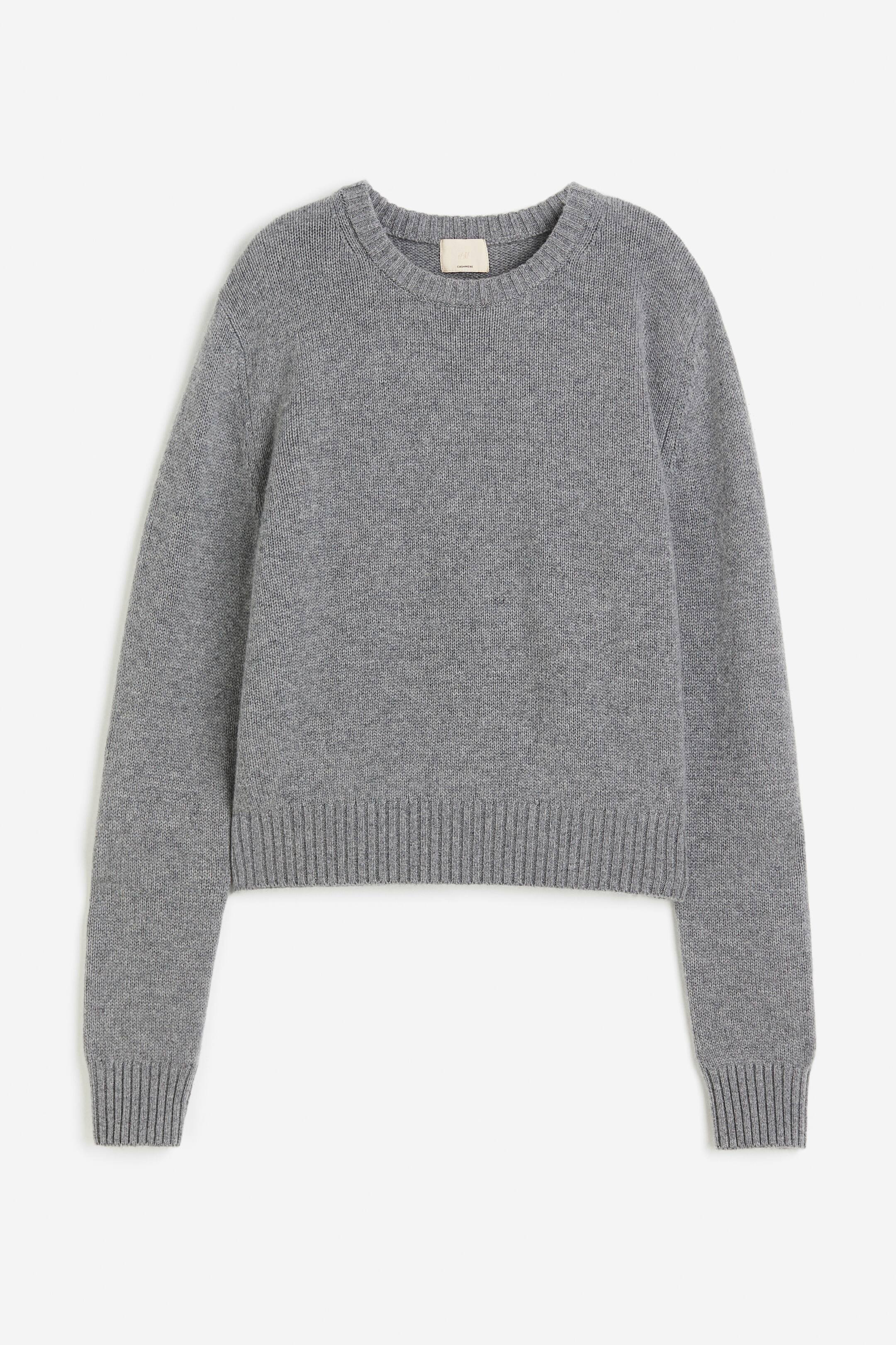 Jersey de cachemira - Gris - MUJER | H&M ES | H&M (FR, IT, ES, PT, BE)