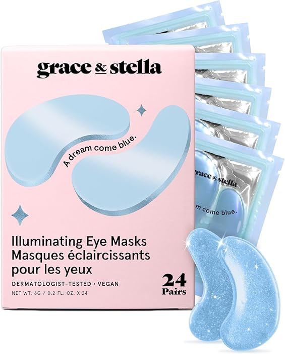 grace & stella Award Winning Under Eye Mask - Gifts for Her - Reduce Dark Circles, Puffy Eyes, Un... | Amazon (CA)