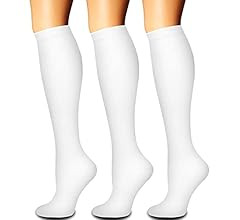 Amazon.com: Compression Socks for Women and Men(1/3 Pairs)-Best for Running,Nursing,Circulation,Reco | Amazon (US)