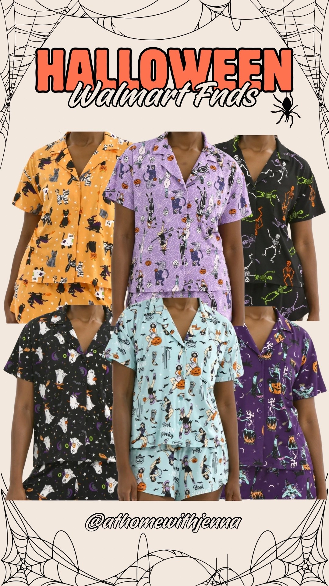 BREAKING: @Walmart just dropped women’s Halloween pajamas and I blacked out somewhere between “ghost print” and “$16.98.” 🎃🛒
I don’t know who needs to hear this, but you absolutely need matching spooky PJs for scrolling TikTok on your couch, ignoring laundry, and pretending your house isn’t already full of bats.
Run. Don’t walk. Or do the zombie shuffle. 🧟‍♀️✨
#WalmartWin #SpookyOnABudget #MomUniformButMakeItHalloween #HauntedAndComfy

#LTKSeasonal #LTKHome #LTKSaleAlert