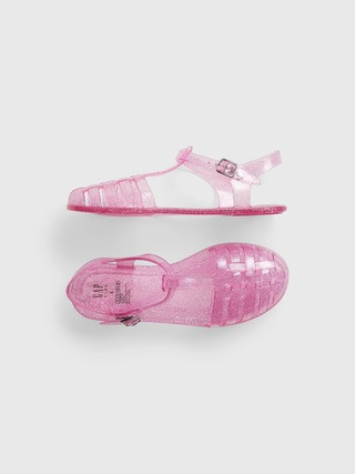 Kids Glitter Jelly Sandals | Gap (US)