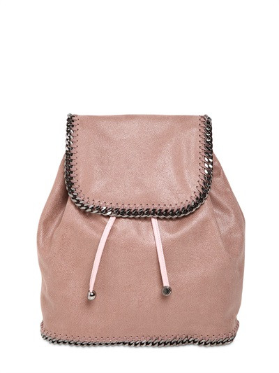 STELLA MCCARTNEY - FALABELLA SHAGGY FAUX DEER BACKPACK | Luisaviaroma
