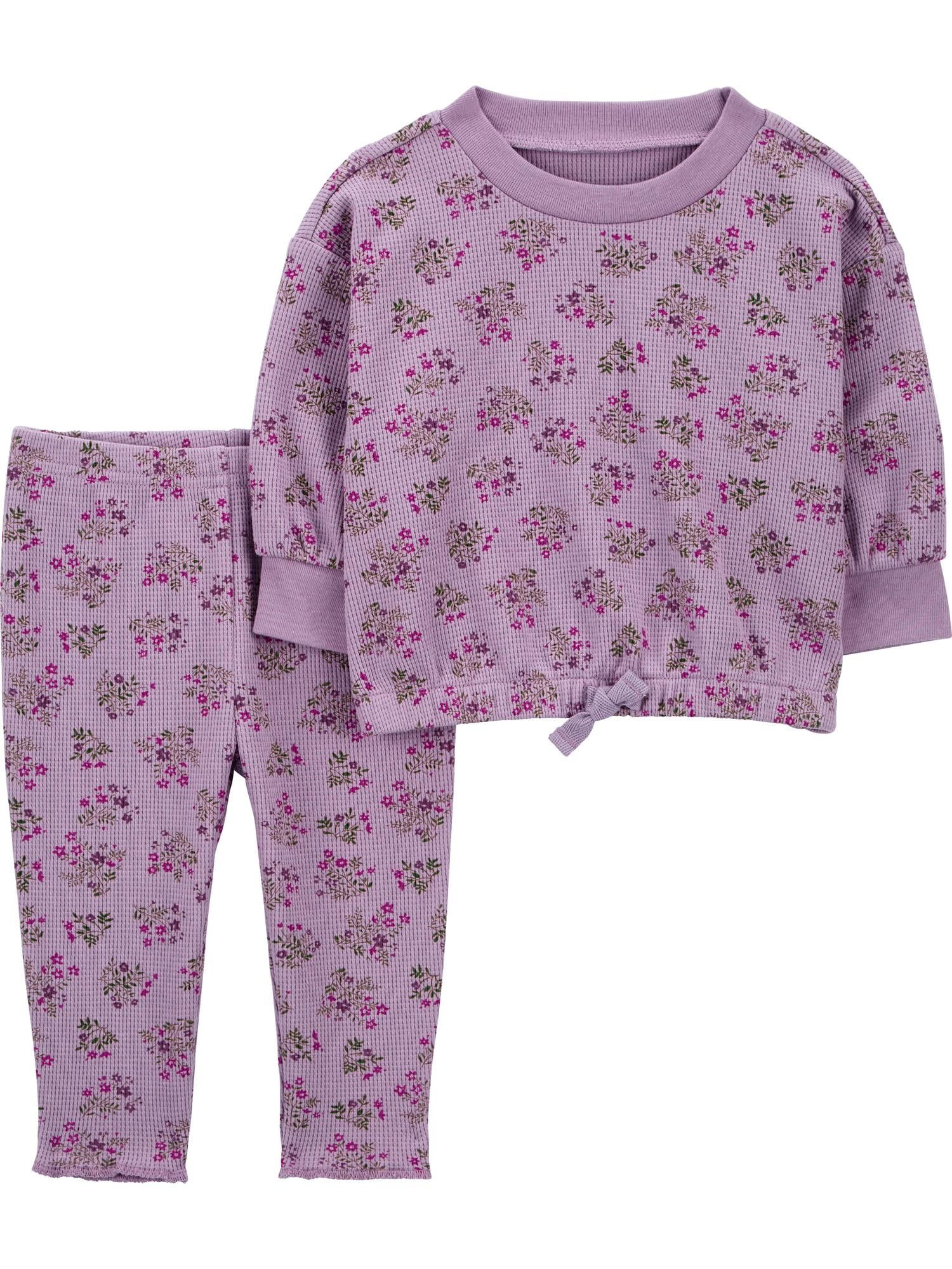 Carter's Child of Mine Baby Girl Outfit Set, 2-Piece, Sizes 0/3-24 Months | Walmart (US)