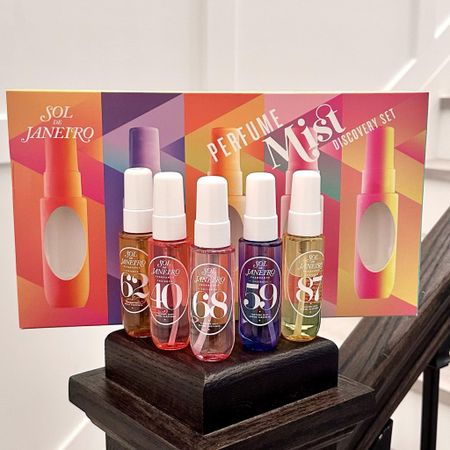 🙌⭐😍 In stock for shipping! NEW!! Grab FIVE Sol de Janeiro Mists including the latest 59 in their newest set 👇!!! (#ad)

#LTKbeauty #LTKfindsunder100 #LTKGiftGuide