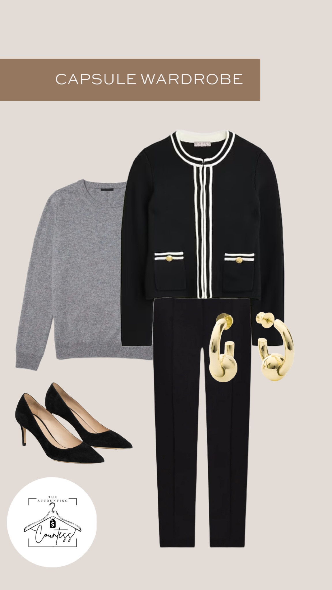Capsule wardrobe work outfit 

#LTKshoecrush #LTKworkwear