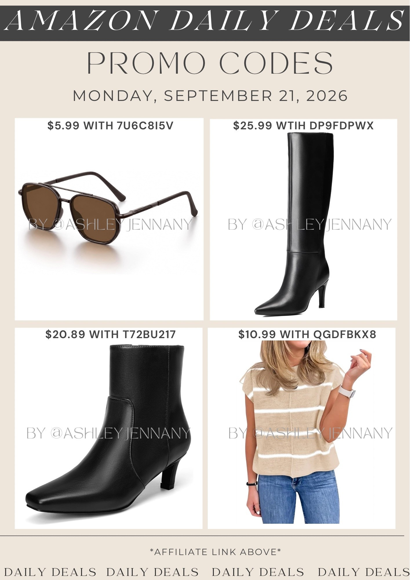 Amazon deals

#LTKSeasonal #LTKSaleAlert #LTKootd