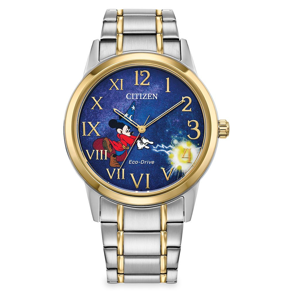 Sorcerer Mickey Mouse Eco-Drive Watch for Adults by Citizen | Disney Store
