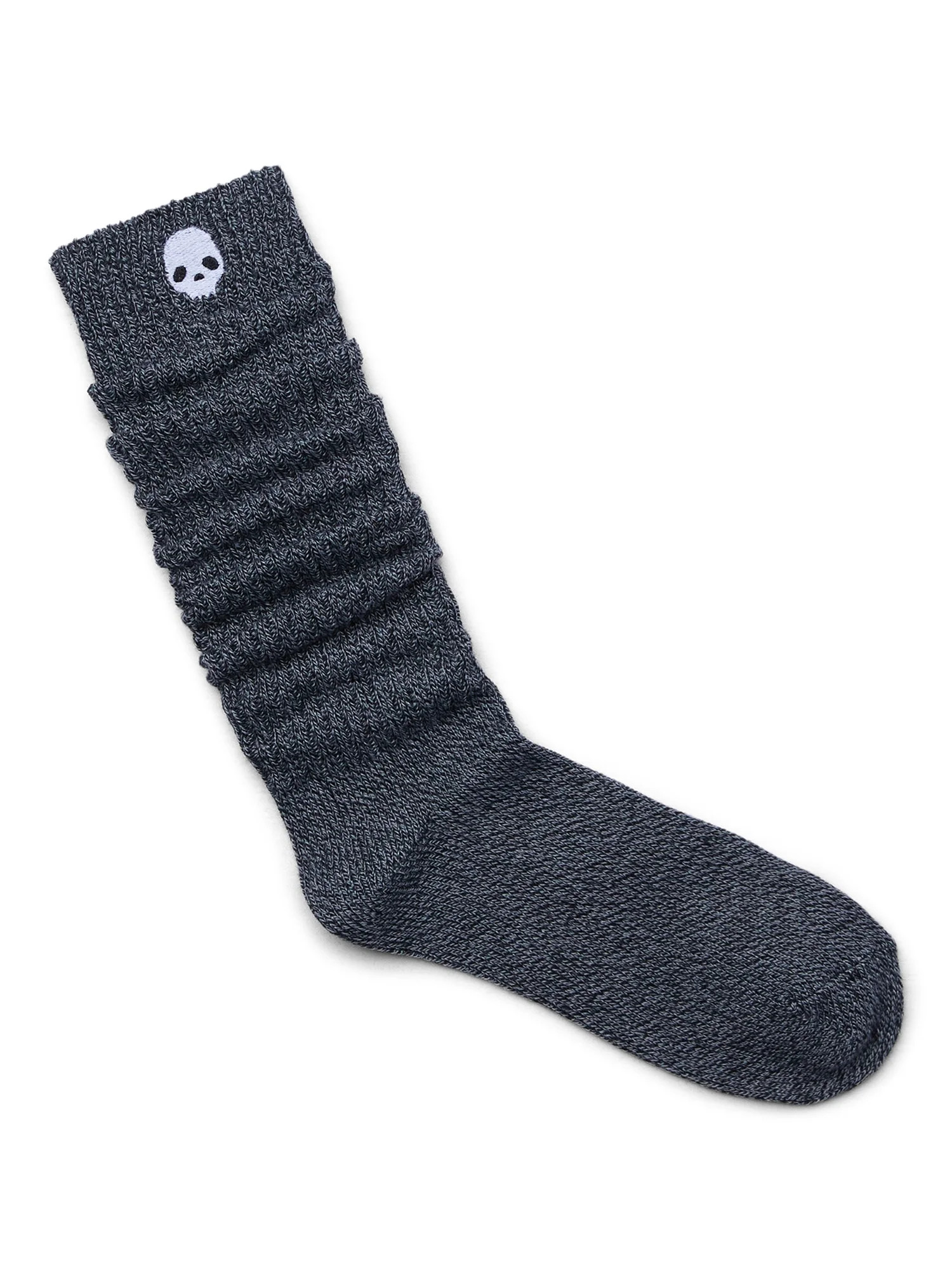 Women’s Halloween Skull Slouch Socks from Way to Celebrate, Size 4-10 | Walmart (US)
