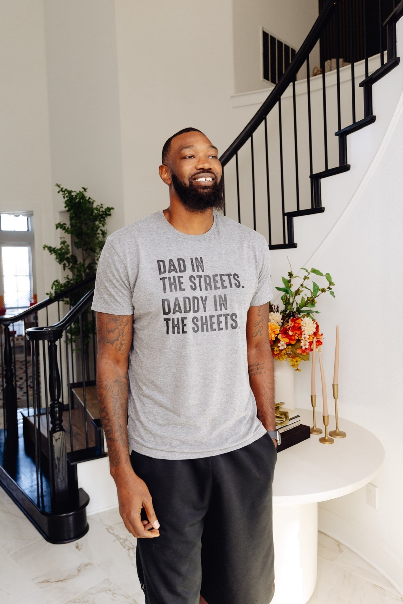 One of Co’s fav shirts that I got him from @Etsy ! Fun just because item for your significant other!
