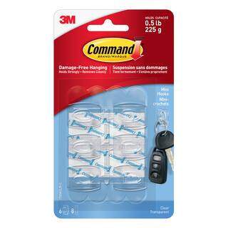 Command™ Mini Hooks By 3M in Clear | Michaels® | Michaels Stores