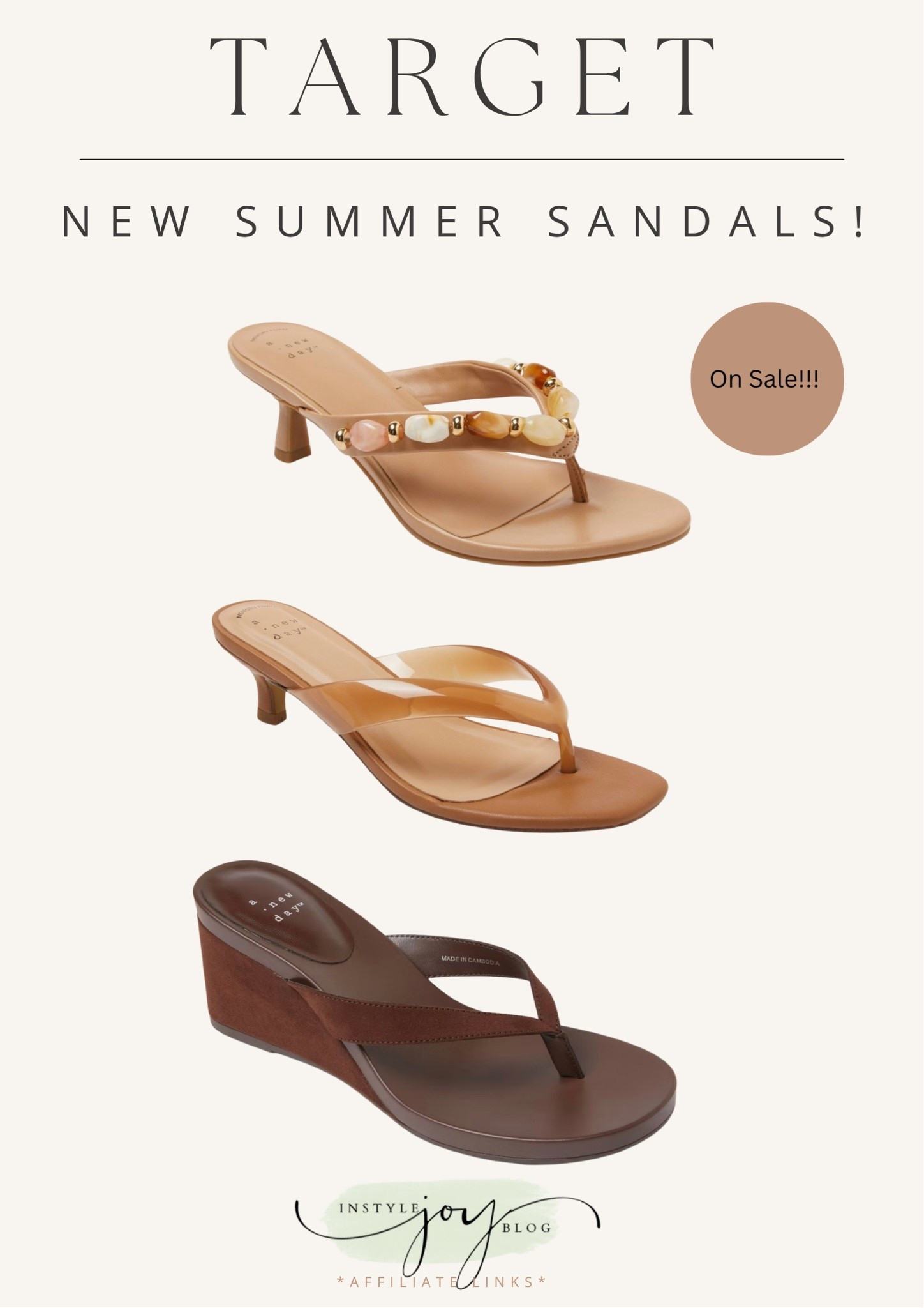 New Target 🎯 sandals on sale! 😍🔥

#LTKTravel #LTKSaleAlert #LTKSeasonal