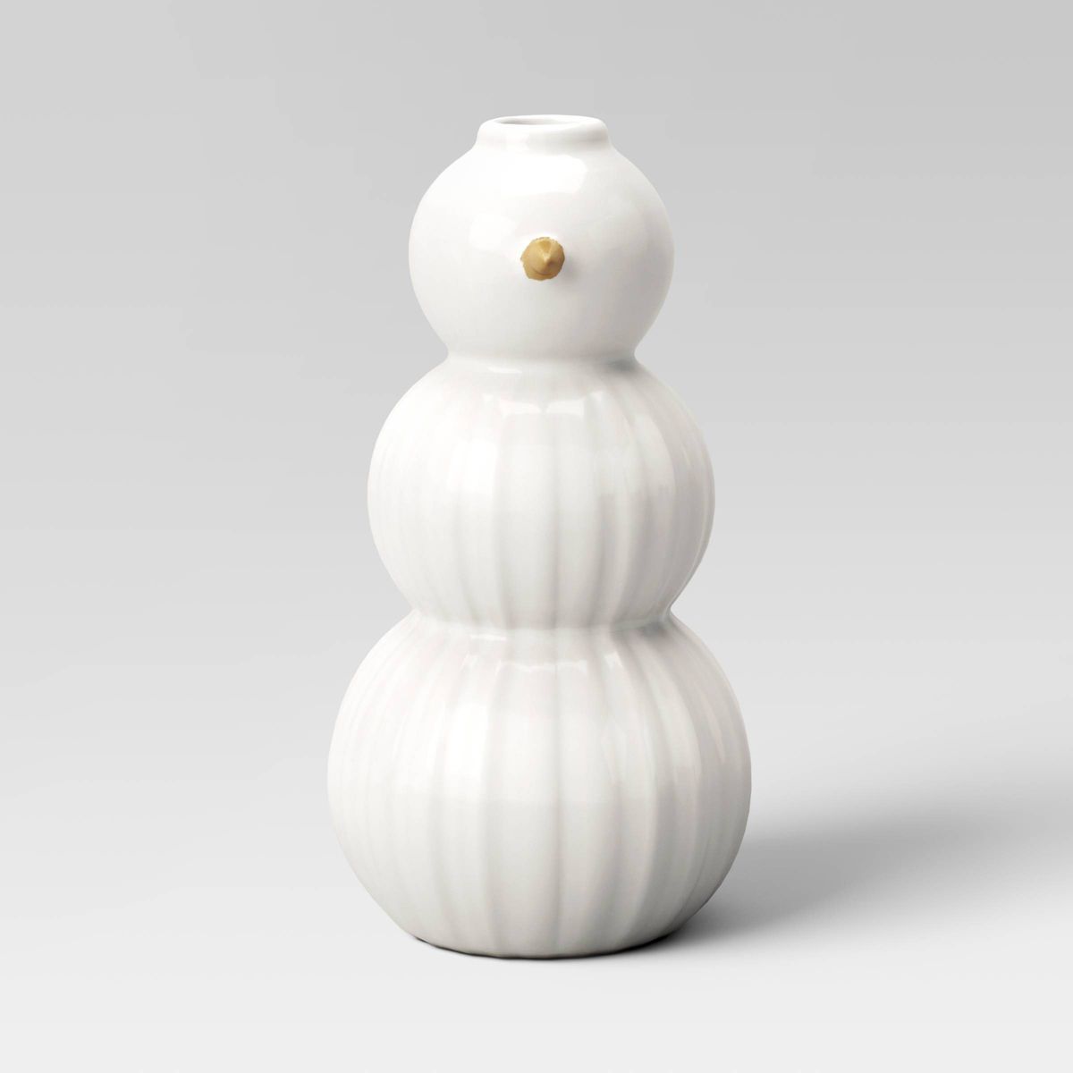 Ceramic Snowman Taper Candle Holder - Threshold™ | Target
