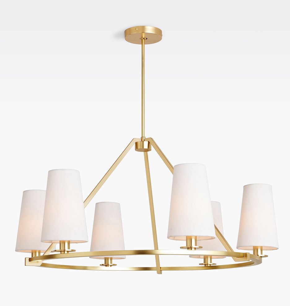 Ellison 30" Round Chandelier | Rejuvenation