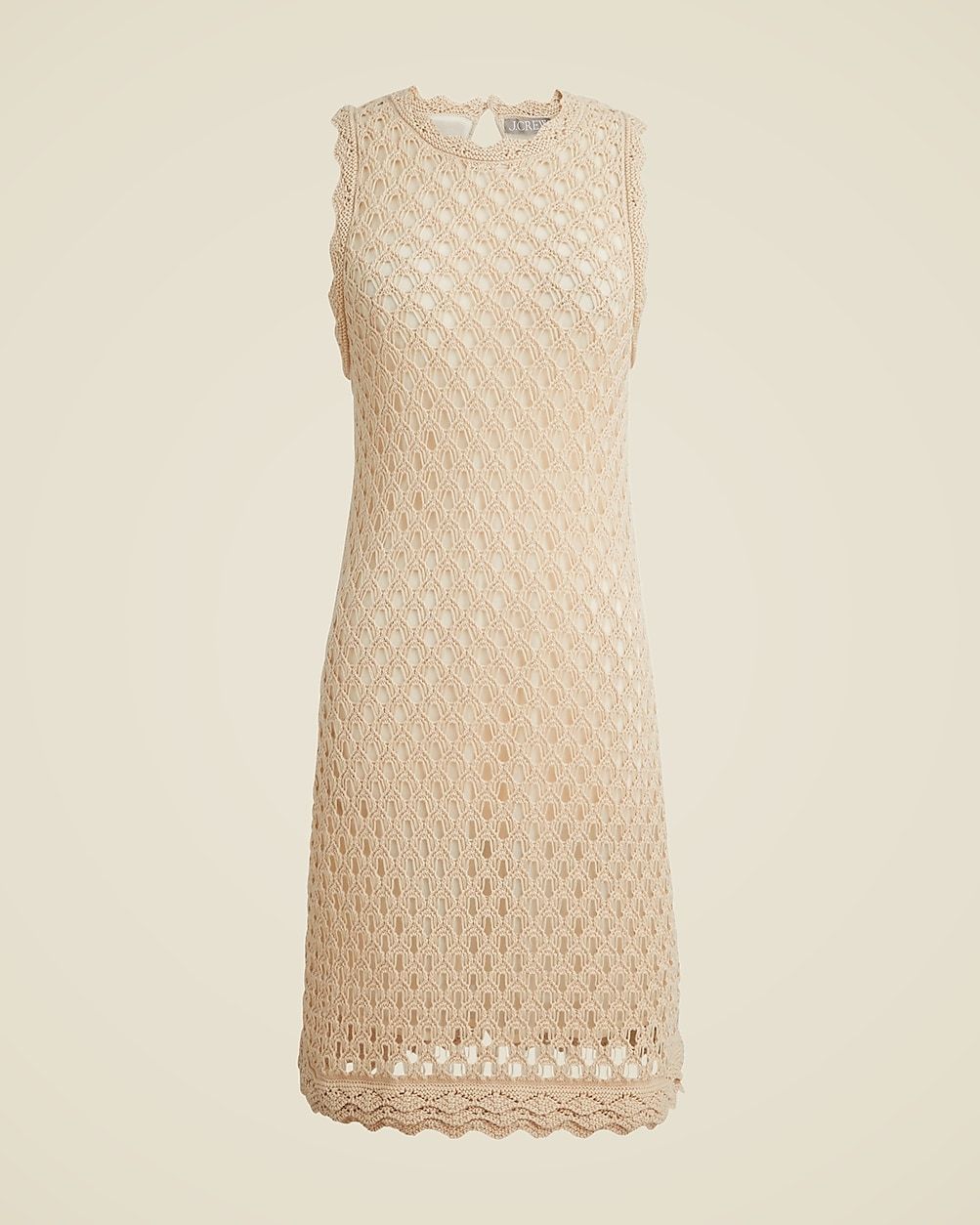 Pointelle sleeveless sweater-dress | J. Crew US