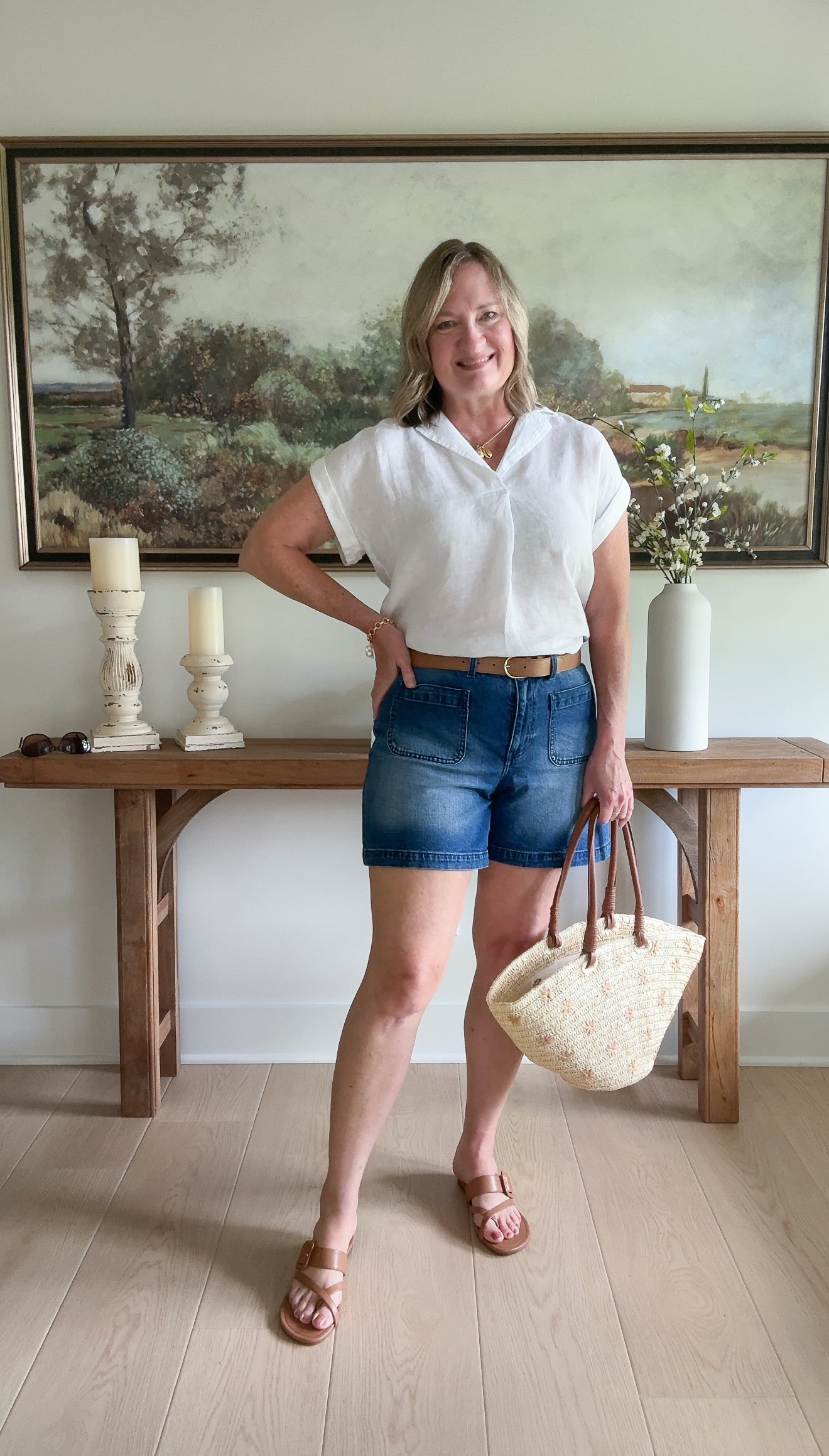 Elevated Casual Summer Styling: 4 Pieces, 4 Outfits from @talbotsofficial. ☀️ Perfect for the hot summer season!  Shop the 40% off sale going on now!

#talbotspartner #talbots #ad #mytalbots
#midsize  

 #LTKMidsize #LTKTall