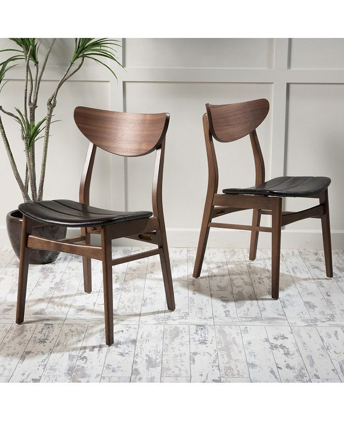 Noble House Arise Dining Chairs, Set of 2 & Reviews - Furniture - Macy's | Macys (US)