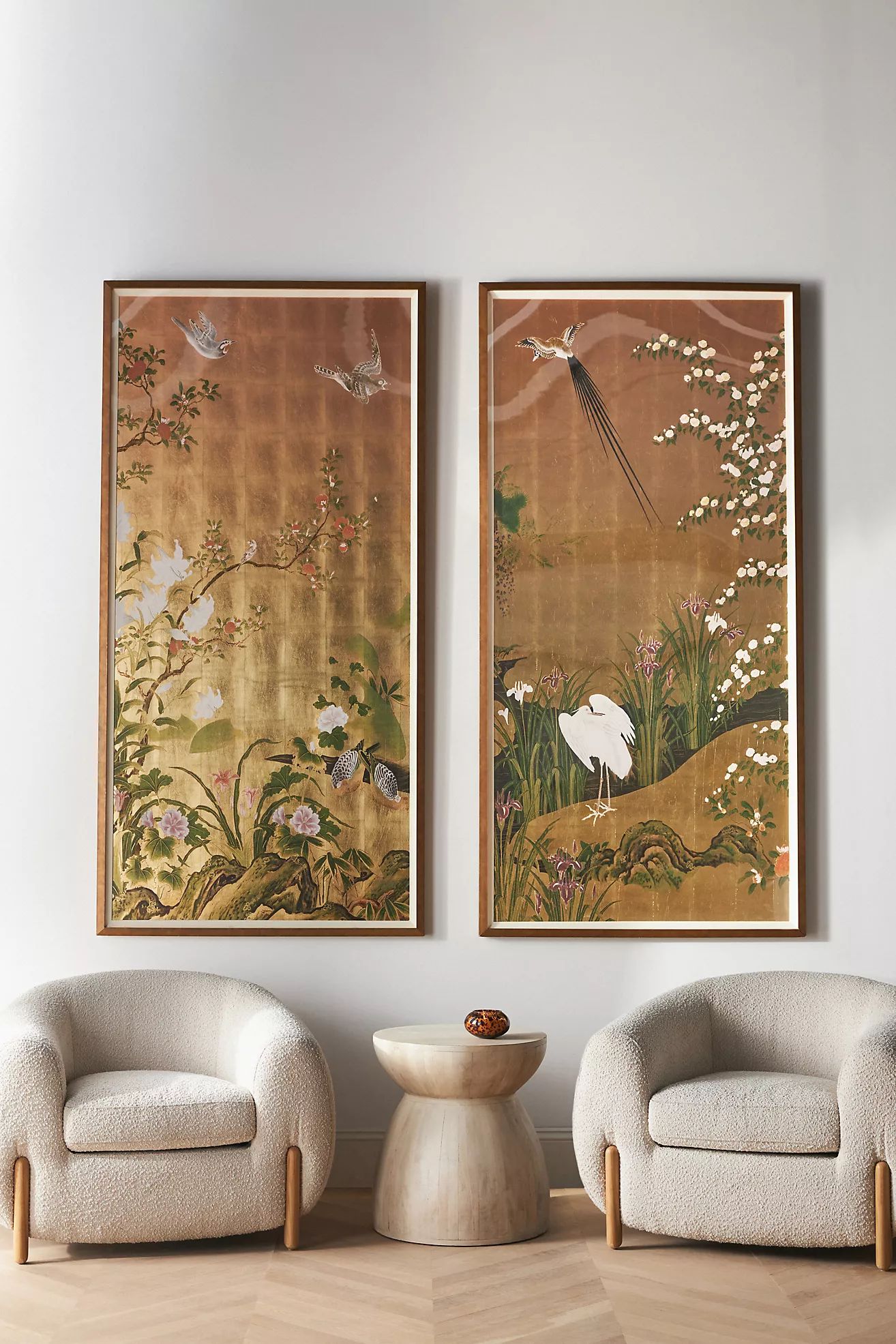 Golden Chinoiserie Wall Art | Anthropologie (US)