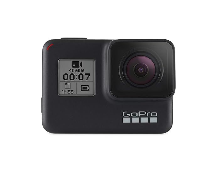 GoPro HERO7 Black Waterproof Digital Action Camera with Touch Screen 4K HD Video 12MP Photos Live... | Amazon (US)