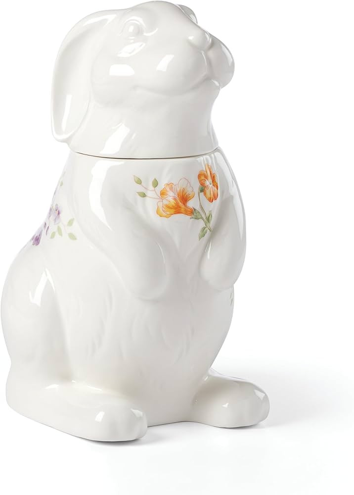 Lenox 893454 Butterfly Meadow Bunny Cookie Jar | Amazon (US)