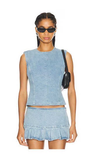 Countryside Top in Classic Denim | Revolve Clothing (Global)