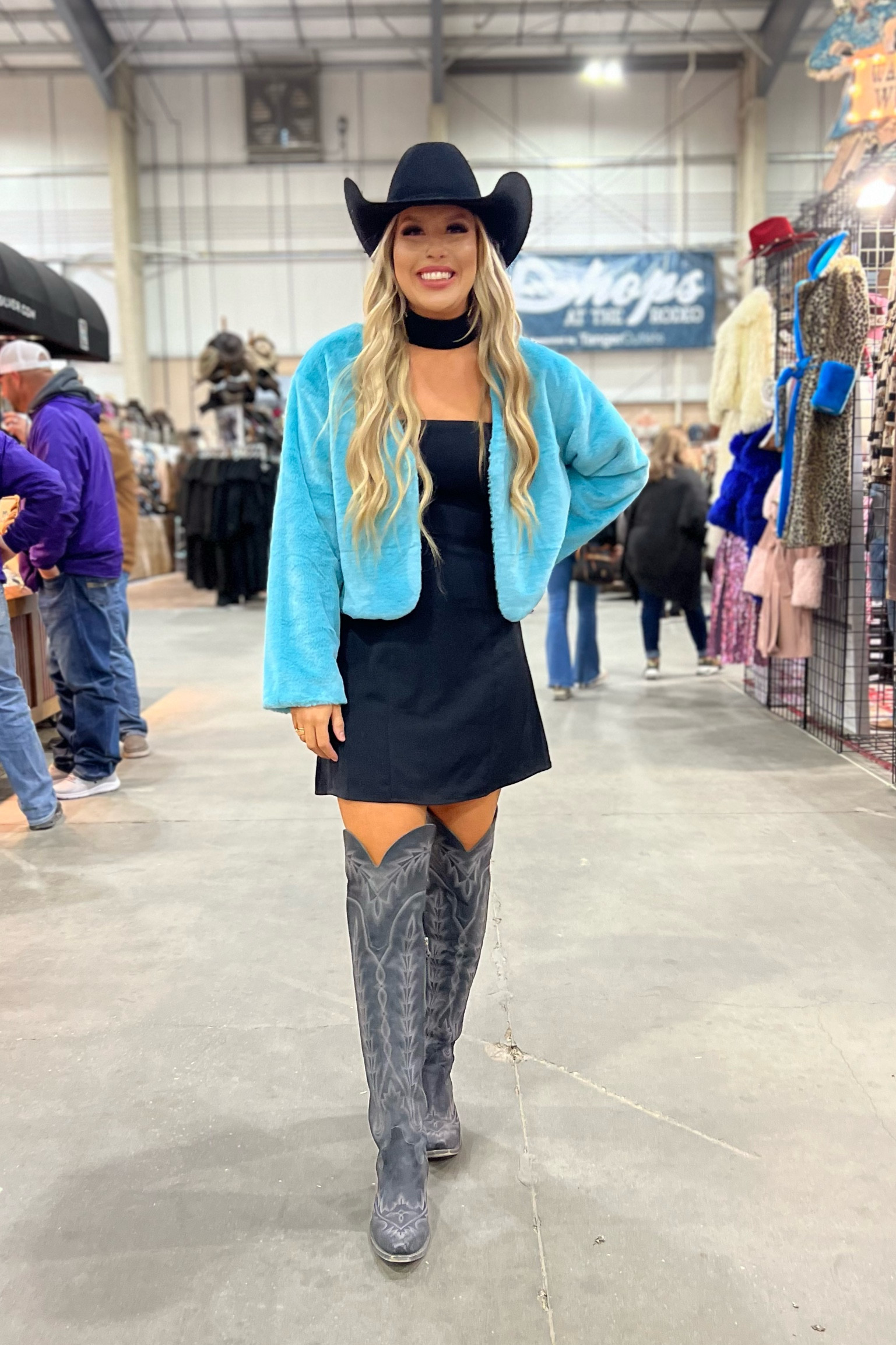 The perfect black dress and jacket combo! 

#LTKFind #LTKstyletip #LTKFestival