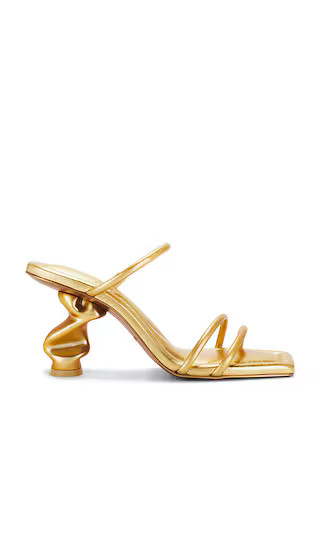 Seraphina Sandal in Gold | Revolve Clothing (Global)