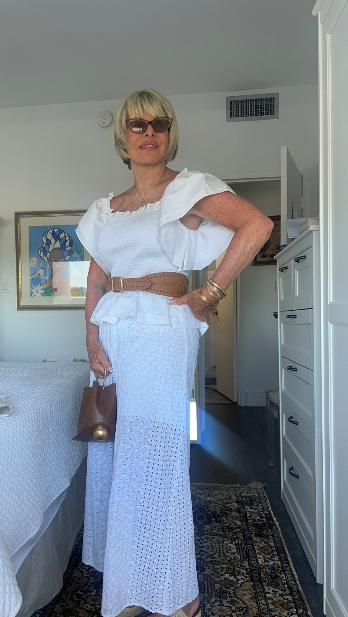 Fresh and wearable. Off shoulder top with eyelet maxi. So becoming. 🦋

#LTKStyleTip #LTKTravel #LTKParties