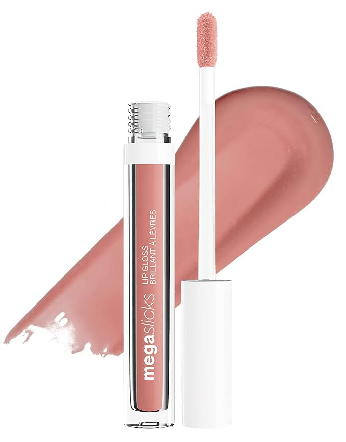 wet n wild Mega Slicks Lip Gloss | Long Lasting | Hyaluronic Acid | High Shine | Love Language | Amazon (US)