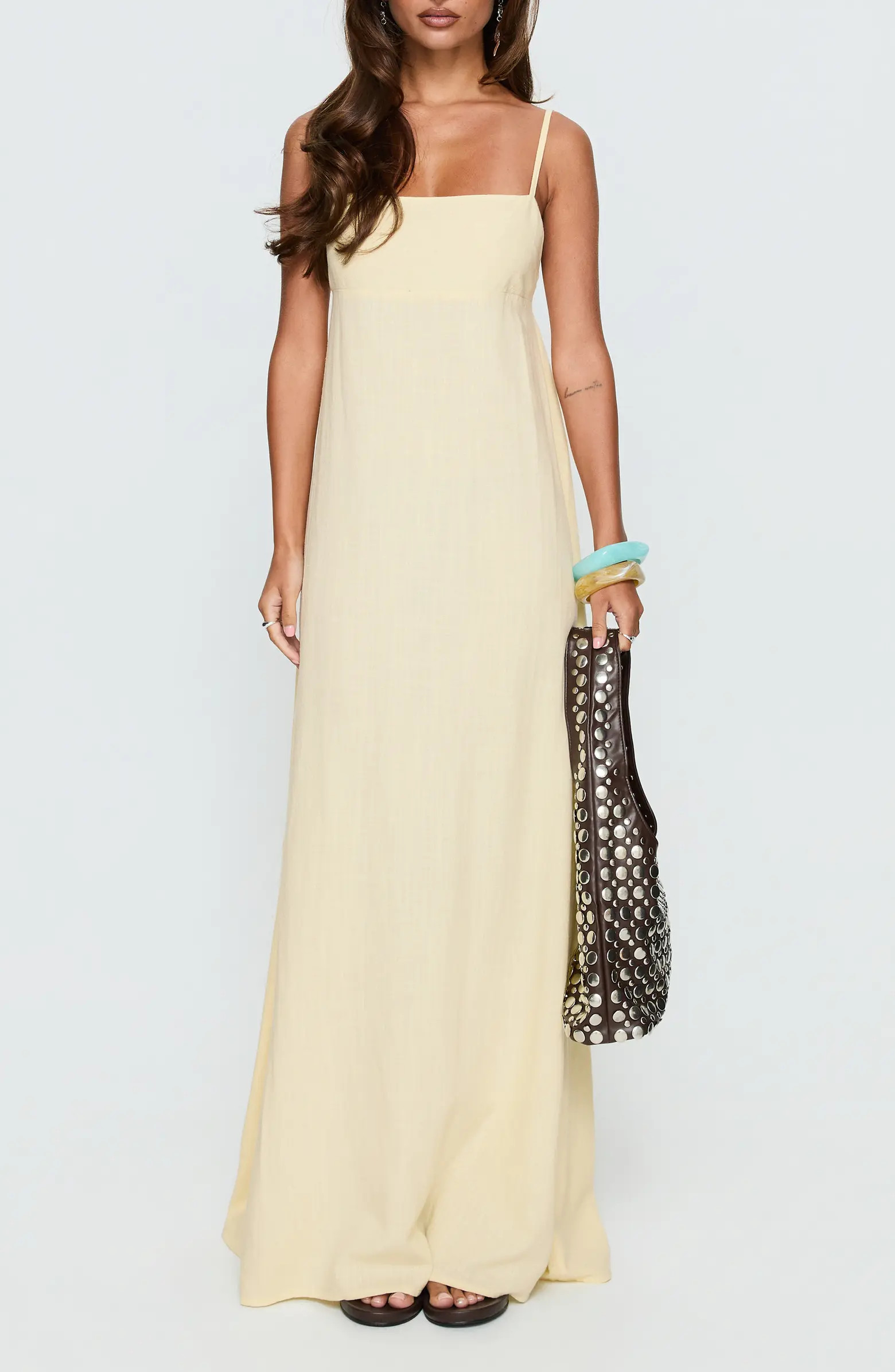 Solie Tie Back Maxi Dress | Nordstrom