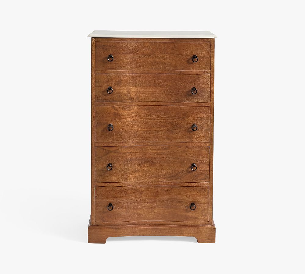 Scarlett 5-Drawer Tall Dresser (32") | Pottery Barn (US)