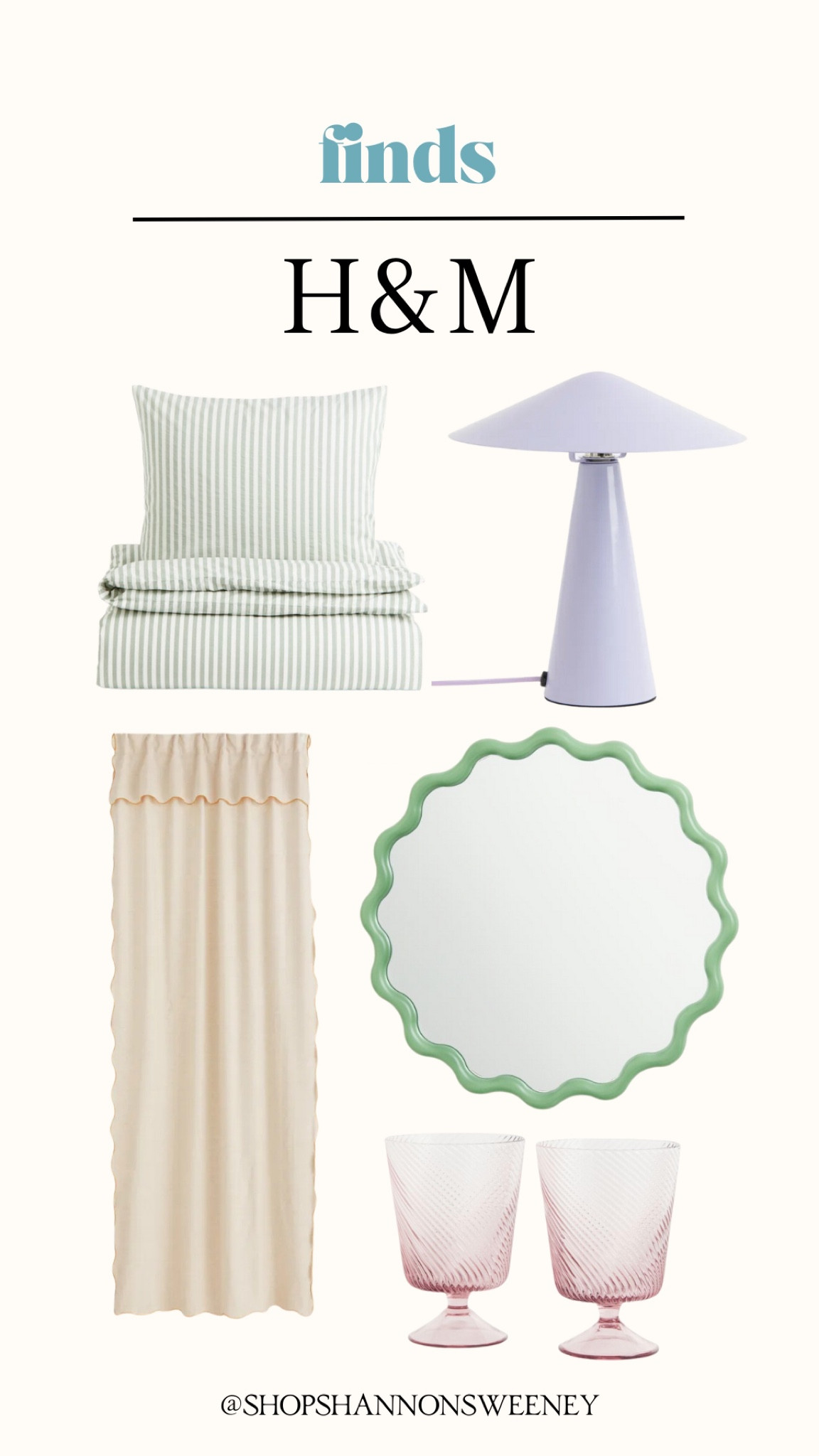 Finds| New arriviste at H&M home 🪩

Pastel Scandi home decor, funky home decor, Danish pastel decor, scallop mirror 

#LTKhome #LTKstyletip #LTKU
