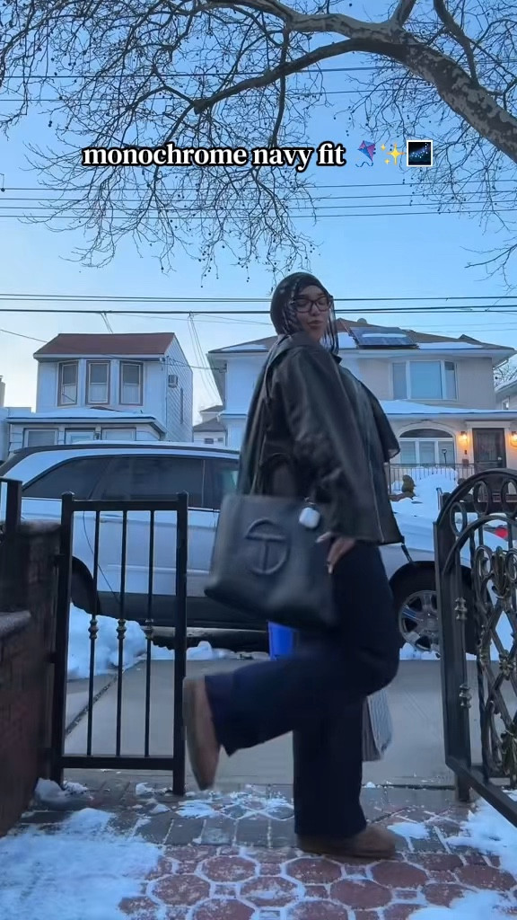 monochrome navy fit 🌌✨￼

#LTKootd #LTKgrwm #LTKBeauty