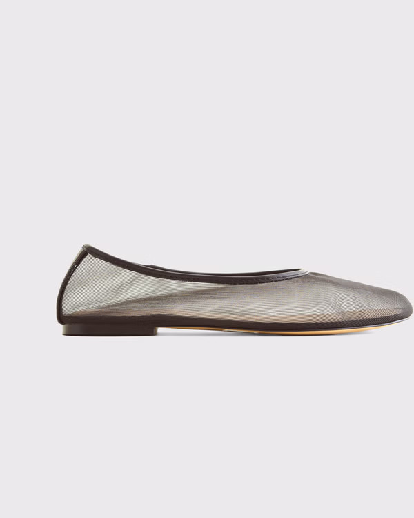 Mesh Balletic Flats | Abercrombie & Fitch (US)