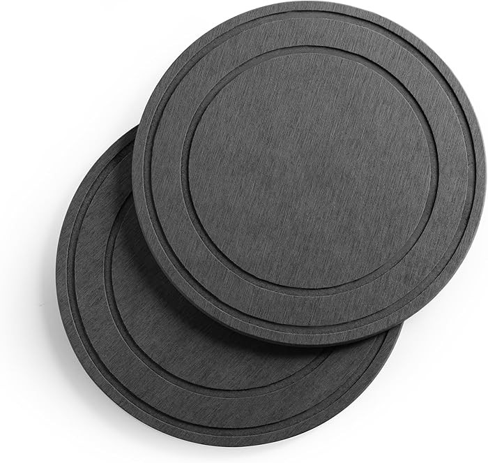 Diatomaceous Earth Plant Saucer for Indoor, 2 Pack 6 inch, Instant Dry Pot Saucer, Plant Drip & D... | Amazon (US)