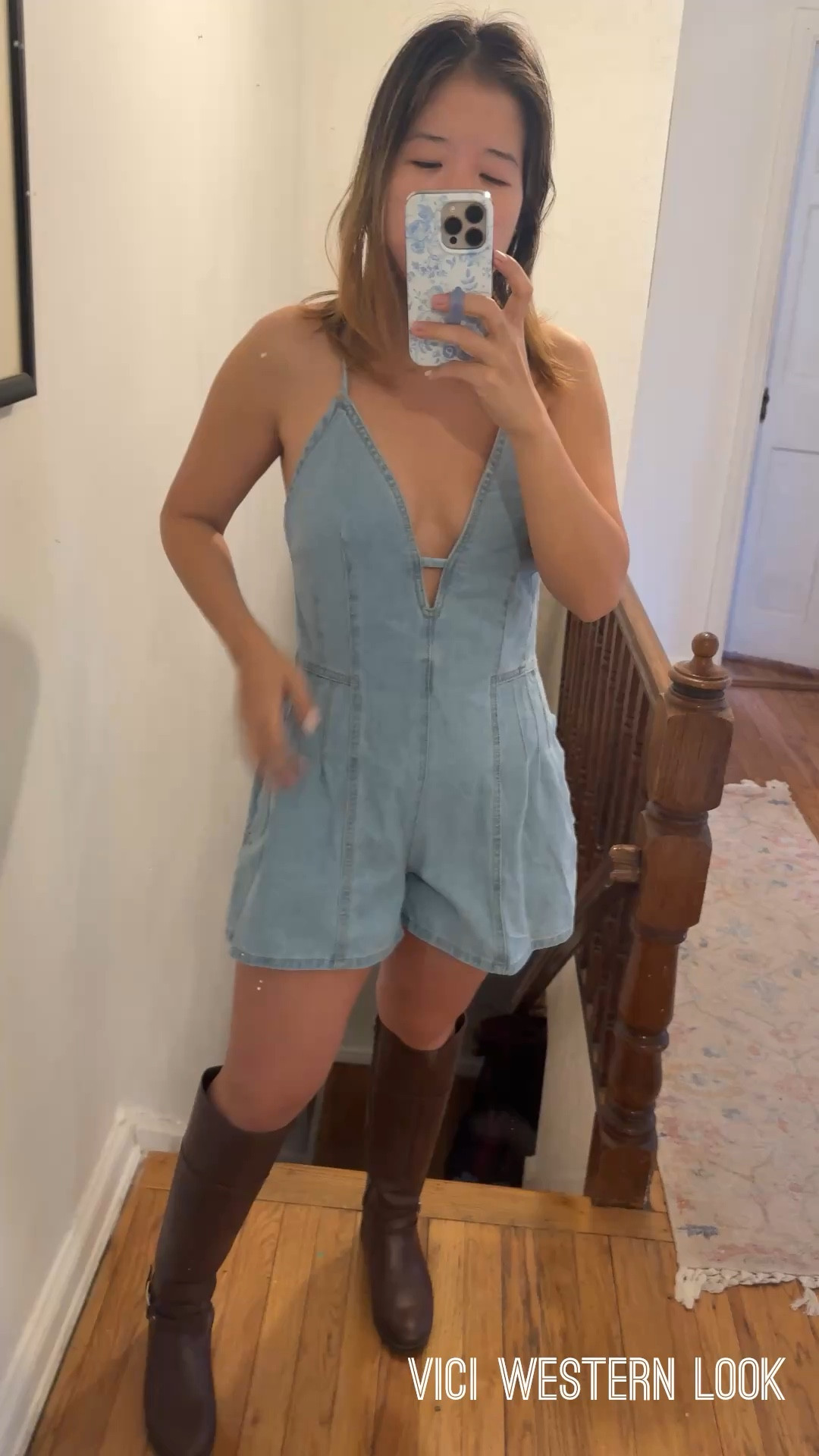 Vici western look
Size small
Romper
Low cut romper
Denim romper
Festival looks

#LTKMidsize #LTKSeasonal #LTKFestival