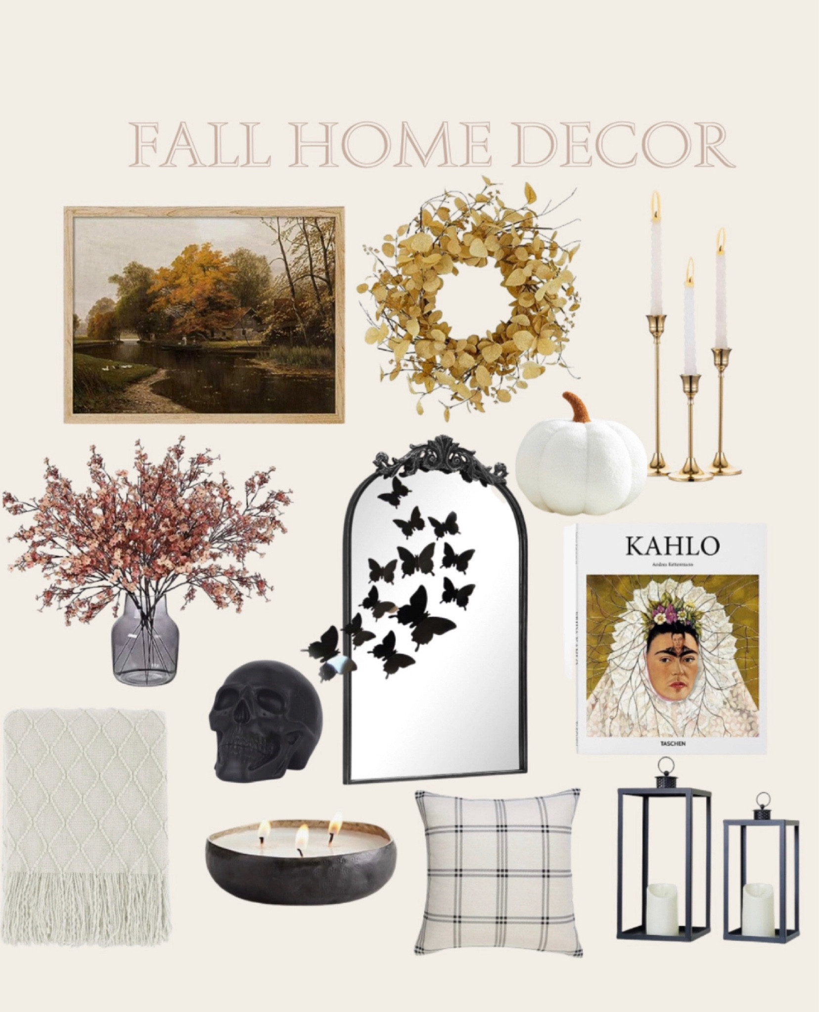 Fall home decor 
Fall Amazon finds 