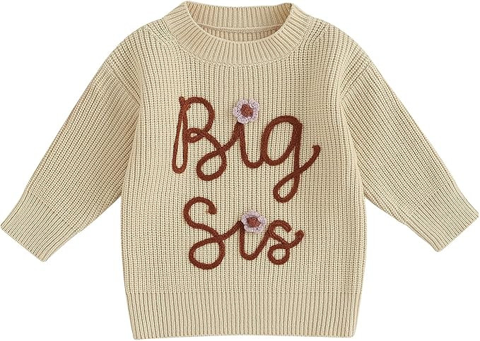 YINGISFITM Sibling Matching Outfits Toddler Baby Girl Boy Bubble Sweater Romper Shirt Onesie/Swea... | Amazon (US)