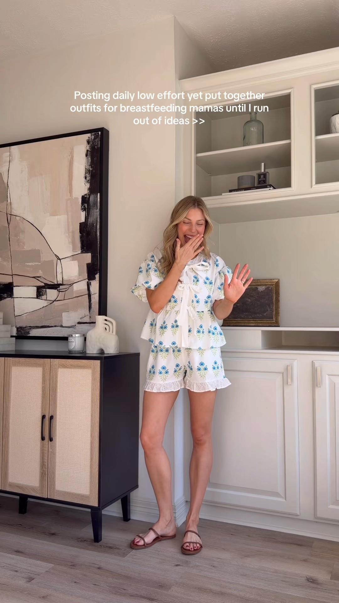 Size S in the set!! Nursing and postpartum friendly. 

#LTKdayinmylife #LTKmomlife #LTKootd