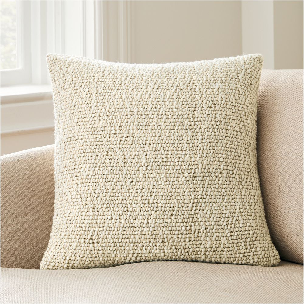 Chunky Woven Pillow Cover | West Elm (US)