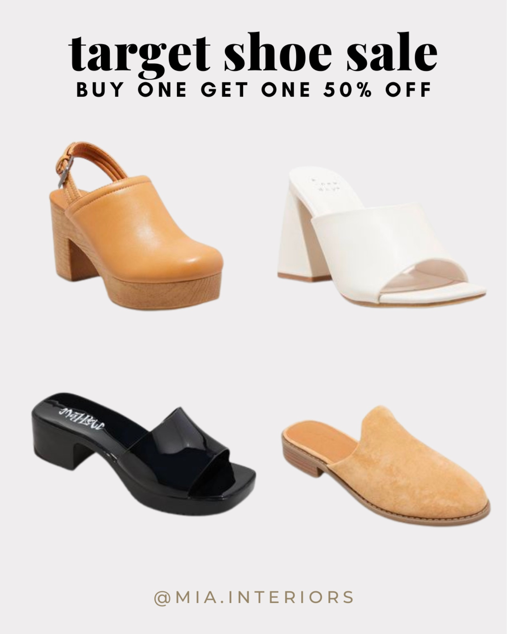 BOGO 50% OFF TARGET SHOES

#targetshoes #fallshoes #shoesale #fallshoesale #targetsale #targetshoesale #heels #fallheels 

#LTKsalealert #LTKshoecrush #LTKSeasonal