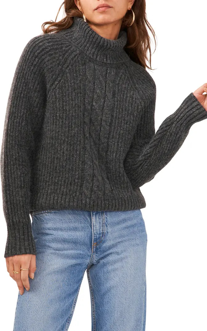 Back Cutout Turtleneck Sweater | Nordstrom