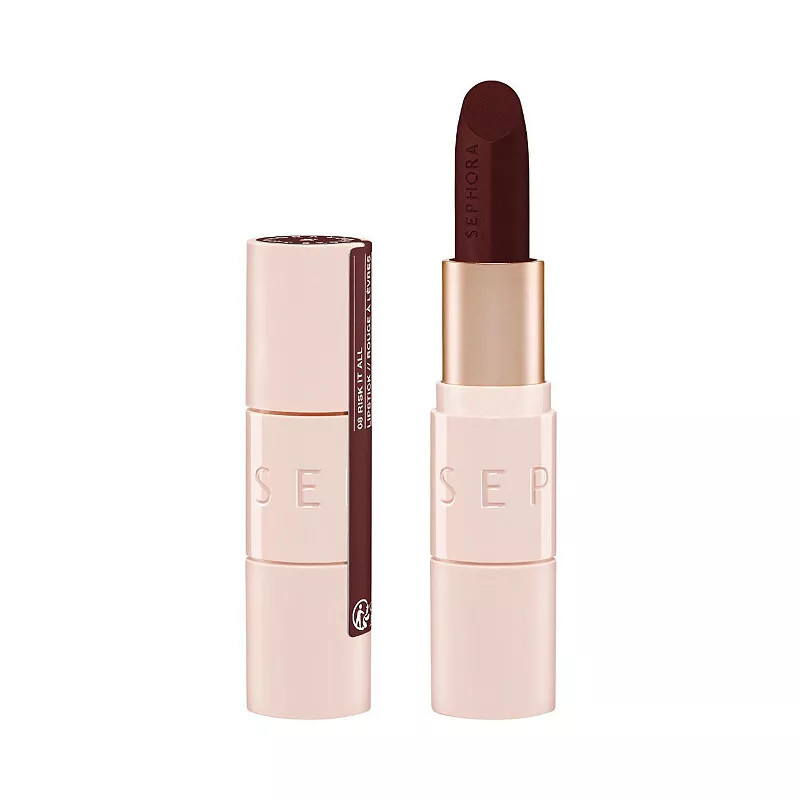 SEPHORA COLLECTION Matte Velvet Lipstick, Size: 0.14 Oz, 8 Risk It All | Kohl's