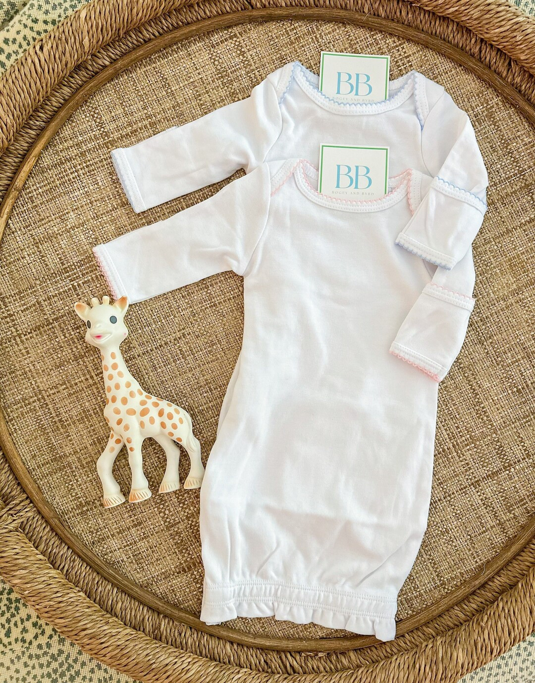 Newborn Personalized Baby Gown, Coming Home Outfit - Etsy | Etsy (US)