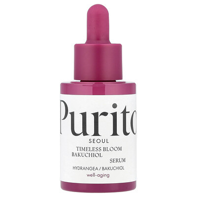 Purito, Timeless Bloom Bakuchiol Serum, 1.01 fl oz (30 ml) | iHerb
